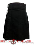 Black Modern 8 Piece Highland Kilt Outfit Package - 5 Yard Kilts -  - Best In Scotland - 2
