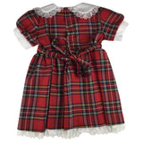 Girls' Red Tartan Sunday Dress - Kids Clothing -  - Best In Scotland - 3