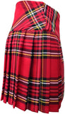 Ladies Royal Stewart Red Tartan Billie Kilt - Mid-Length Skirt - Skirts -  - Best In Scotland - 3