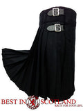 Black Modern 8 Piece Highland Kilt Outfit Package - 5 Yard Kilts -  - Best In Scotland - 3