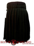 Black Modern 8 Piece Highland Kilt Outfit Package - 5 Yard Kilts -  - Best In Scotland - 4