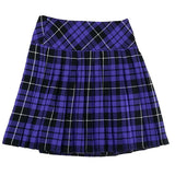 Ladies' Purple Tartan Billit Kilt - Mid-Length Skirt - Skirts -  - Best In Scotland - 2