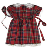 Girls' Red Tartan Sunday Dress - Kids Clothing -  - Best In Scotland - 2