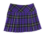 Girls' Purple and White Tartan Skirt - Kids Clothing -  - Best In Scotland - 2
