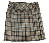 Mid-Length Burberry Tartan Skirt with Buttons & Zip - Skirts -  - Best In Scotland - 1