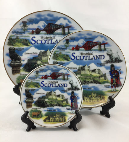 Collectible Ceramic Historical Scotland Plates -  -  - Best In Scotland - 1
