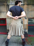 Mens' Snap Button Khaki Utility Kilt - Utility Kilts -  - Best In Scotland - 2