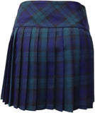 Ladies' Black Watch Green Tartan Billie Kilt - Mid-Length Skirt - Skirts -  - Best In Scotland - 5