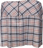 Skirts - Burberry Tartan Skirt With 4 Buttons