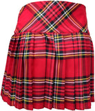 Ladies Royal Stewart Red Tartan Billie Kilt - Mid-Length Skirt - Skirts -  - Best In Scotland - 4