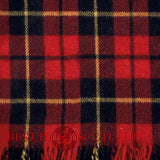 Tartan Blanket - Throws - Wallace (Red & Black) - Best In Scotland - 3
